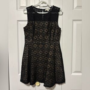 Monteau Black Lace Dress